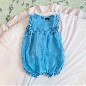 BabyGap chambray one piece